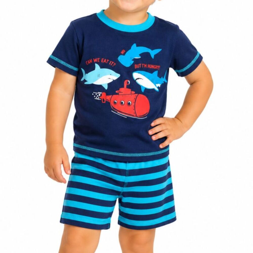 🔥 5 for $30 🔥 Just One You by Carter’s Boys’ Shark Pajama Set | Size 3T